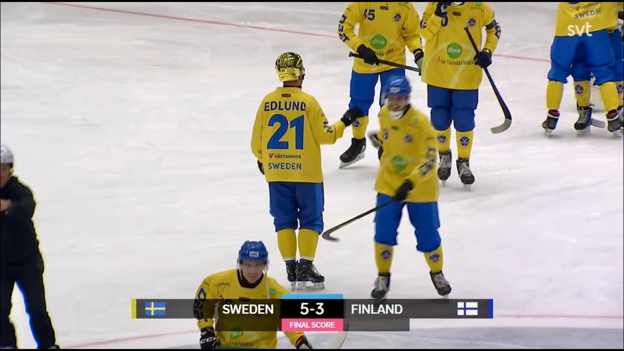 Sverige tar VM Guld i bandy 2025