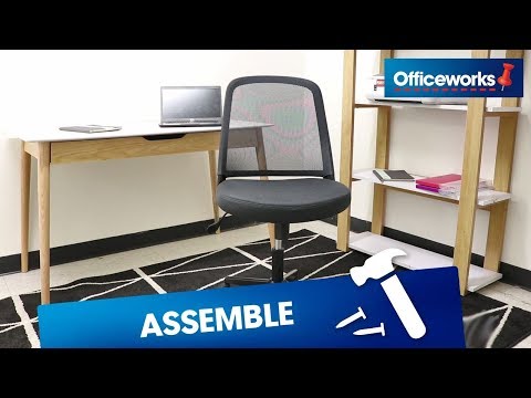 Acton Medium Back Chair Assembly Instructions Youtube