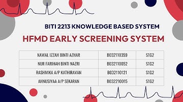 BITI 2213 MINI PROJECT HFMD EARLY SCREENING SYSTEM