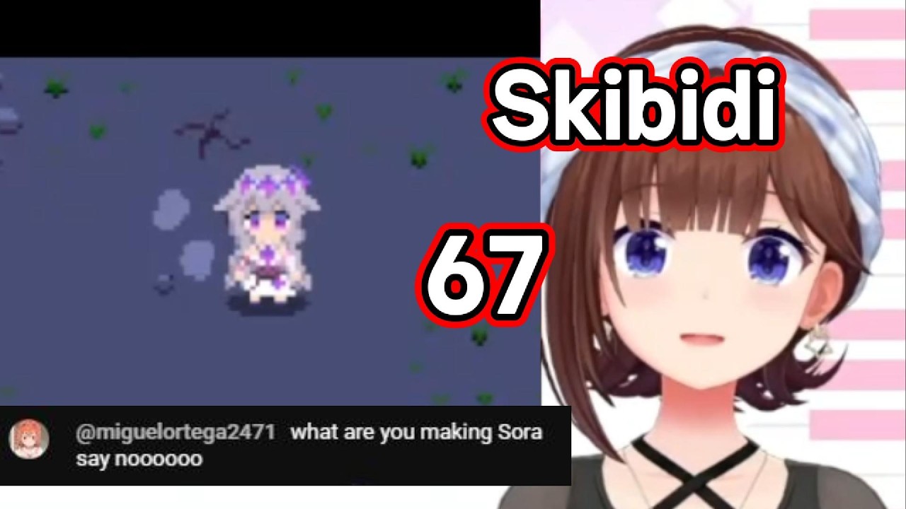 Sora saying Brainrot words because of Biboo is funny