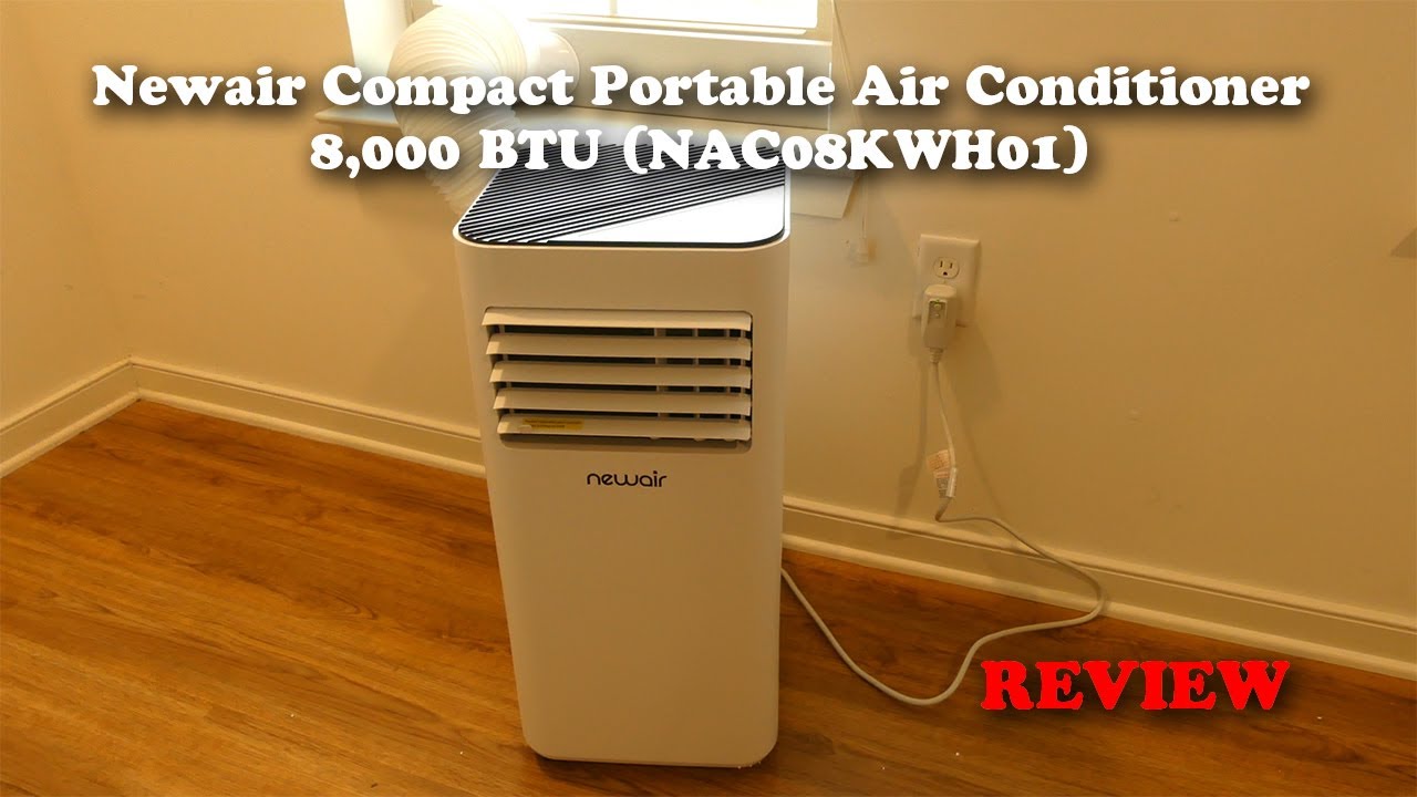 Newair Compact Portable Air Conditioner 8,000 BTU (NAC08KWH01)
