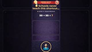 😳 Schools never teach this shortcut…#shorts #math #mentalmath #mathshortcut