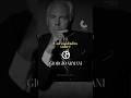 ¿Sabías que Giorgio Armani fue estudiante de medicina, pero dejó todo por la moda?