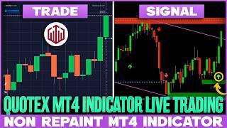 Best MT4 indicator for Quotex | Quotex live trading with non repaint MT4 indicator