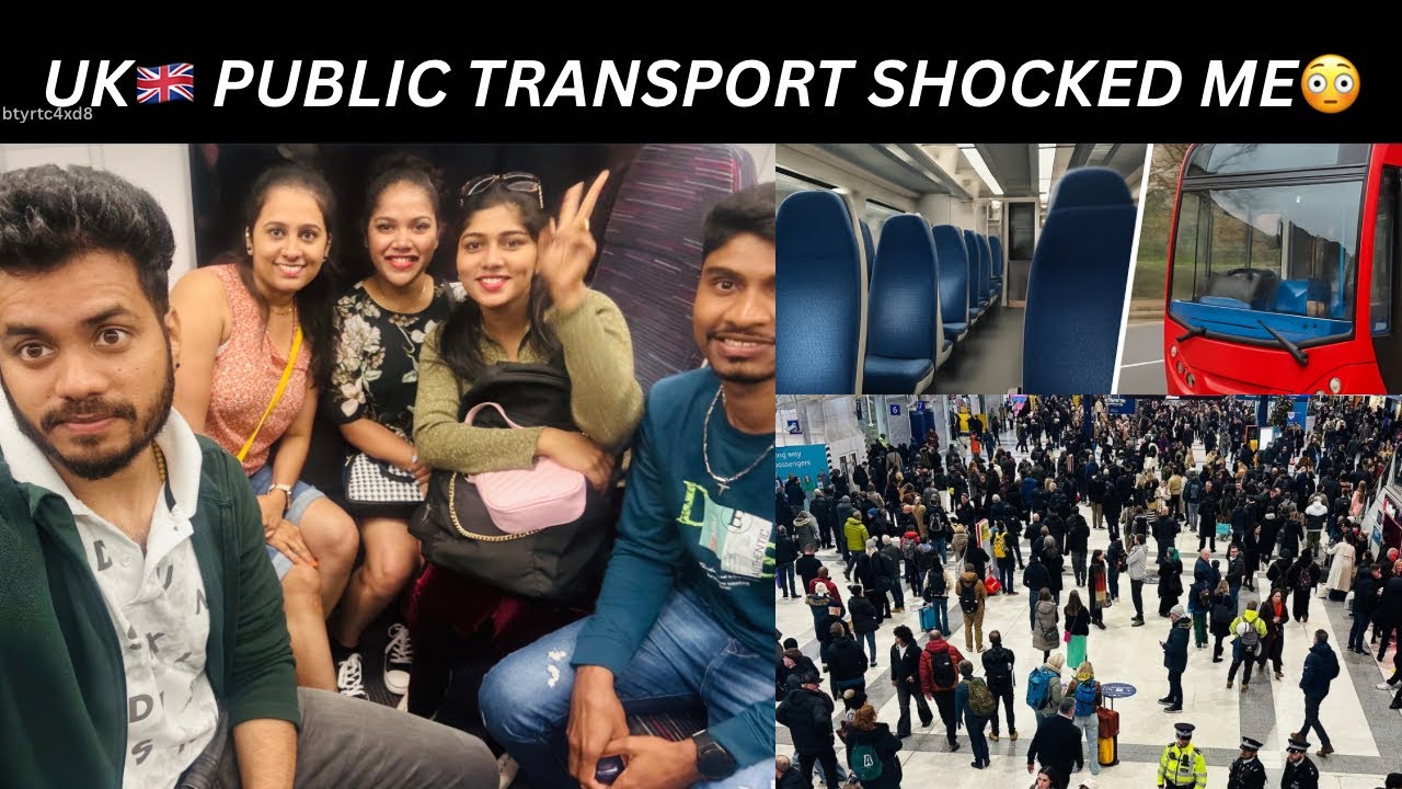 Our First Train Journey to London | UK Public Transport Experience | PART 1