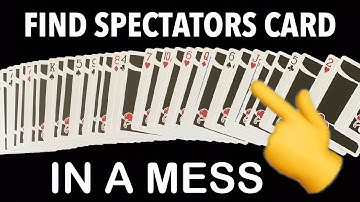AMAZING CARD TRICK WITH BORROWED DECK