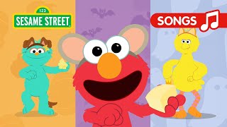 Sesame Street: Monster On The Street | Halloween Animated Nursery Rhyme For Kids