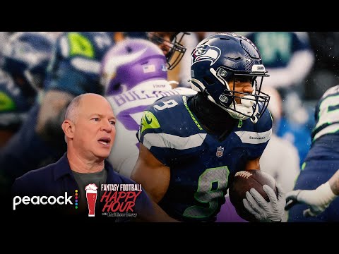 Bet J.J. McCarthy, Kenneth Walker, Breece Hall unders | Fantasy Football Happy Hour | NFL on NBC