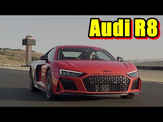 Audi R8 sings swan song, to take one last lap at Laguna Seca - Driven Car  Guide