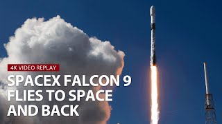 4K launch replay: SpaceX Falcon 9 rocket launches Northrop Grumman's Cygnus to the ISS