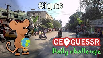 Geoguessr Daily Challenge - NMPZ - Sometimes There Are Signs To Tell You Exactly Where You Are