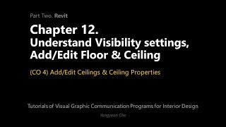 12 - Visibility settings, Floor & Ceiling - CO 4 - Add/Edit Ceilings & Ceiling Properties