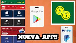 NUEVA APP!! 😱 [CoinCraze] Aplicación Para GANAR DINERO a PAYPAL, Payoneer y Tarjetas Google Play