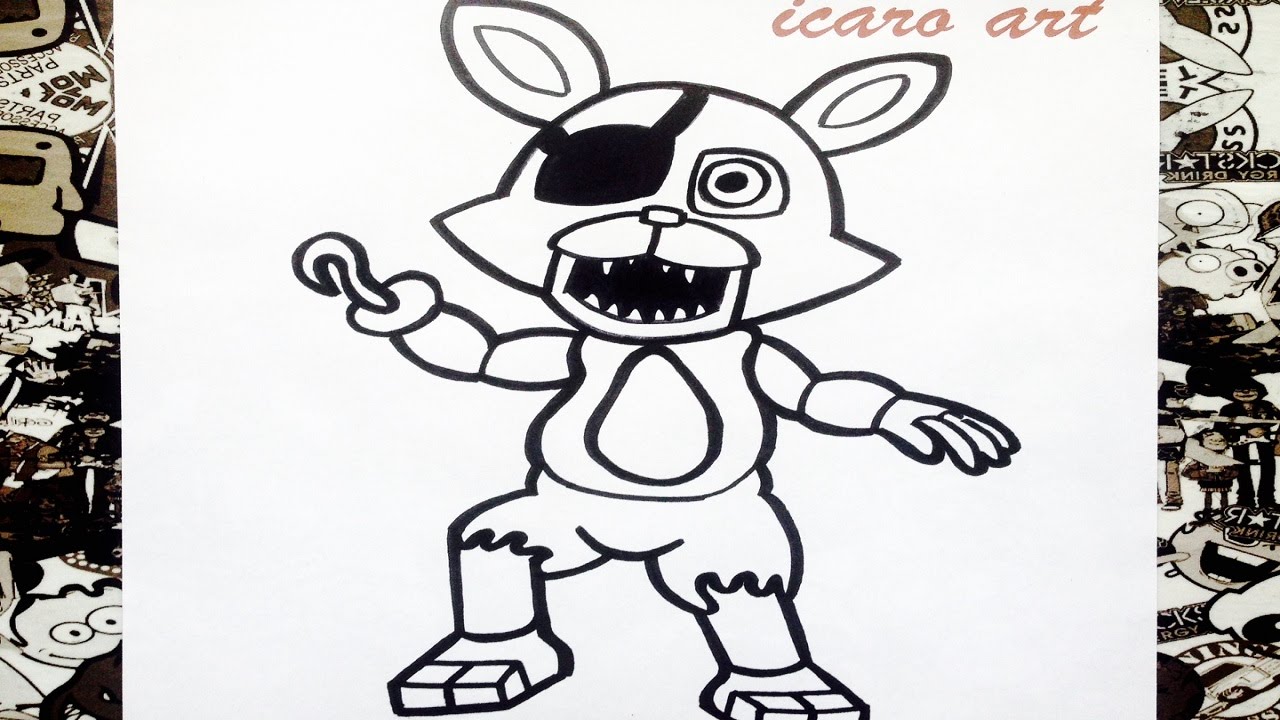 Withered Freddy  Fnaf dibujos, Cómo dibujar a foxy, Dibujos