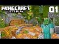 Minecraft Let's Play - Ep. 1: THE PERFECT START! (Minecraft 1.18 Caves & Cliffs)