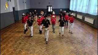 Achy Breaky Heart Line Dance Music Demo Beginner (Taniec Liniowy)