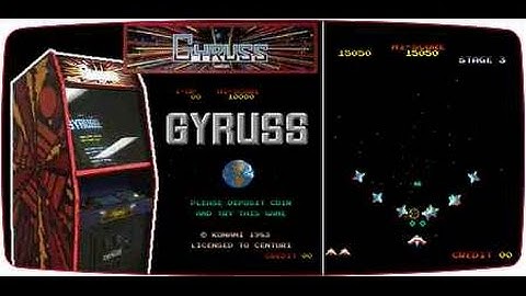 Gyruss arcade Review
