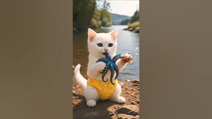 😱 Kitten vs Deadly Octopus 🐙💔 | Father Cat’s Unbelievable Rescue Story