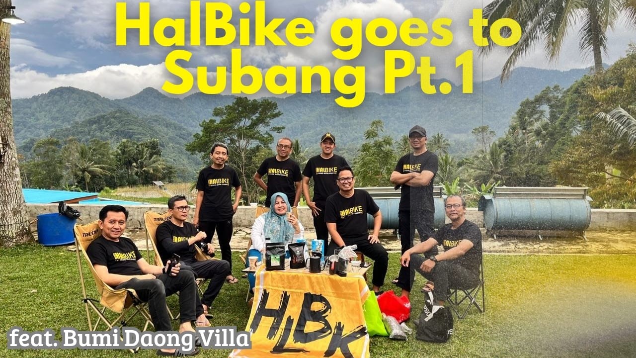 Subang trip with HalBike! #part1