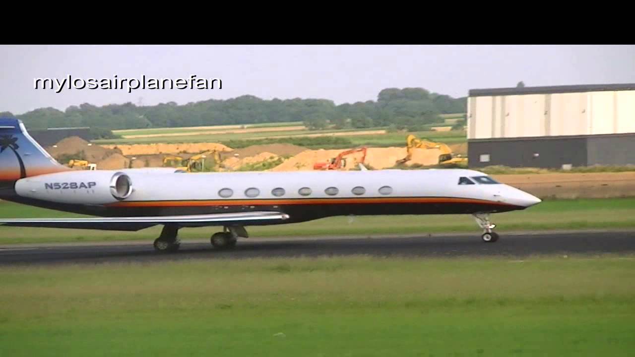 Private jet takeoff YouTube