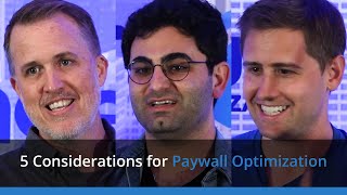 Top 5 Considerations for Paywall Optimization — Live at App Promotion Summit NYC