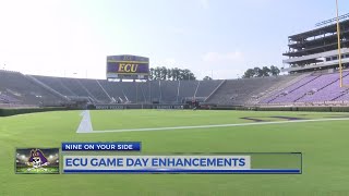 ECU gameday enhancements