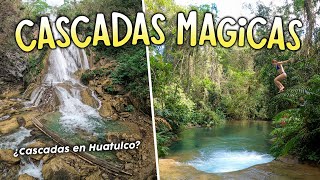 Cascadas escondidas muy cerca de Huatulco  Cascadas mágicas, las brisas y llano grande