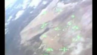 Cockpit view of space shuttle landing - with audio