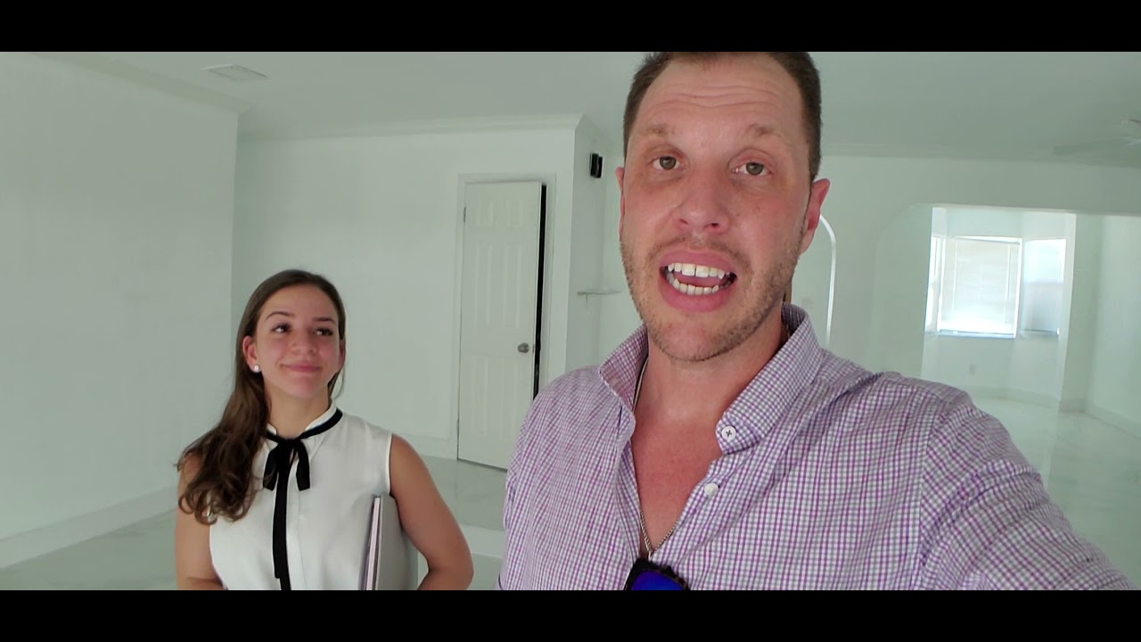 Waterfront pool home in Miami for sale!  Exploring with Tiger Team