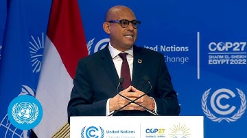 UN Climate Change Executive Secretary Simon Stiell