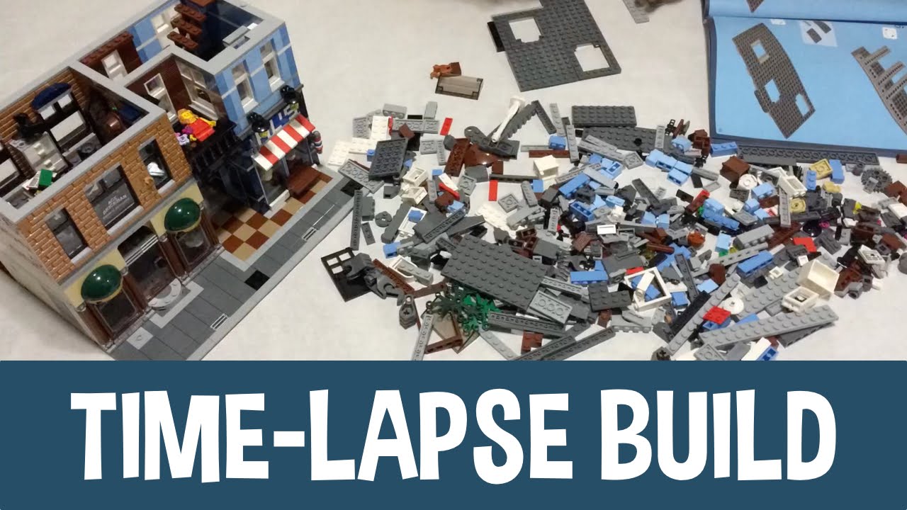 LEGO Detective's Office Time-lapse Build - YouTube