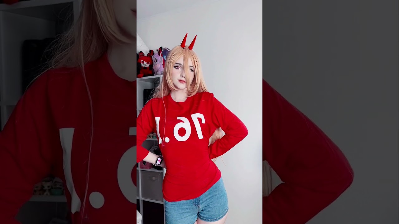 Powy ❤️ #cosplay #anime #cosplayer #chainsawman #power #powerchainsawman