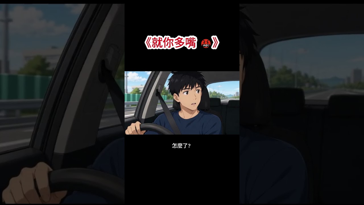 《怎麼了，媳婦？又不開心了？🤣》#看到後面我笑了