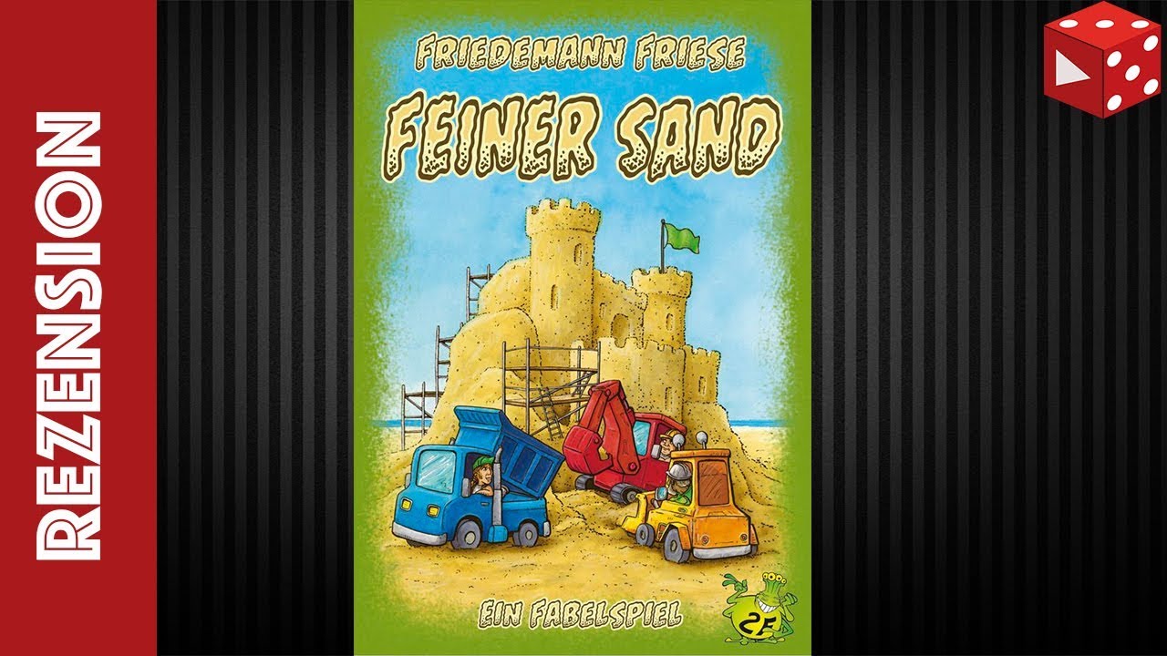 Feiner Sand (Friedemann Friese, 2F Spiele 2018) - Solo-Partie / Rezension