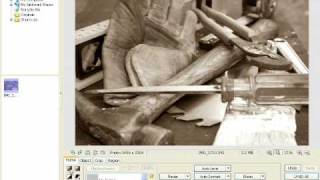 PhotoScape Tutorial: Sepia & Grayscale screenshot 4
