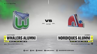 NHL S1 Week 2 Hartford Whalers (1-0) @ Quebec Nordiques (0-1) NHL 22 Simulation
