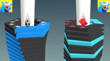 Stack Ball - Crash Platforms Gameplay Walkthrough All Levels iOS, Android Big Update Part-4 SG478