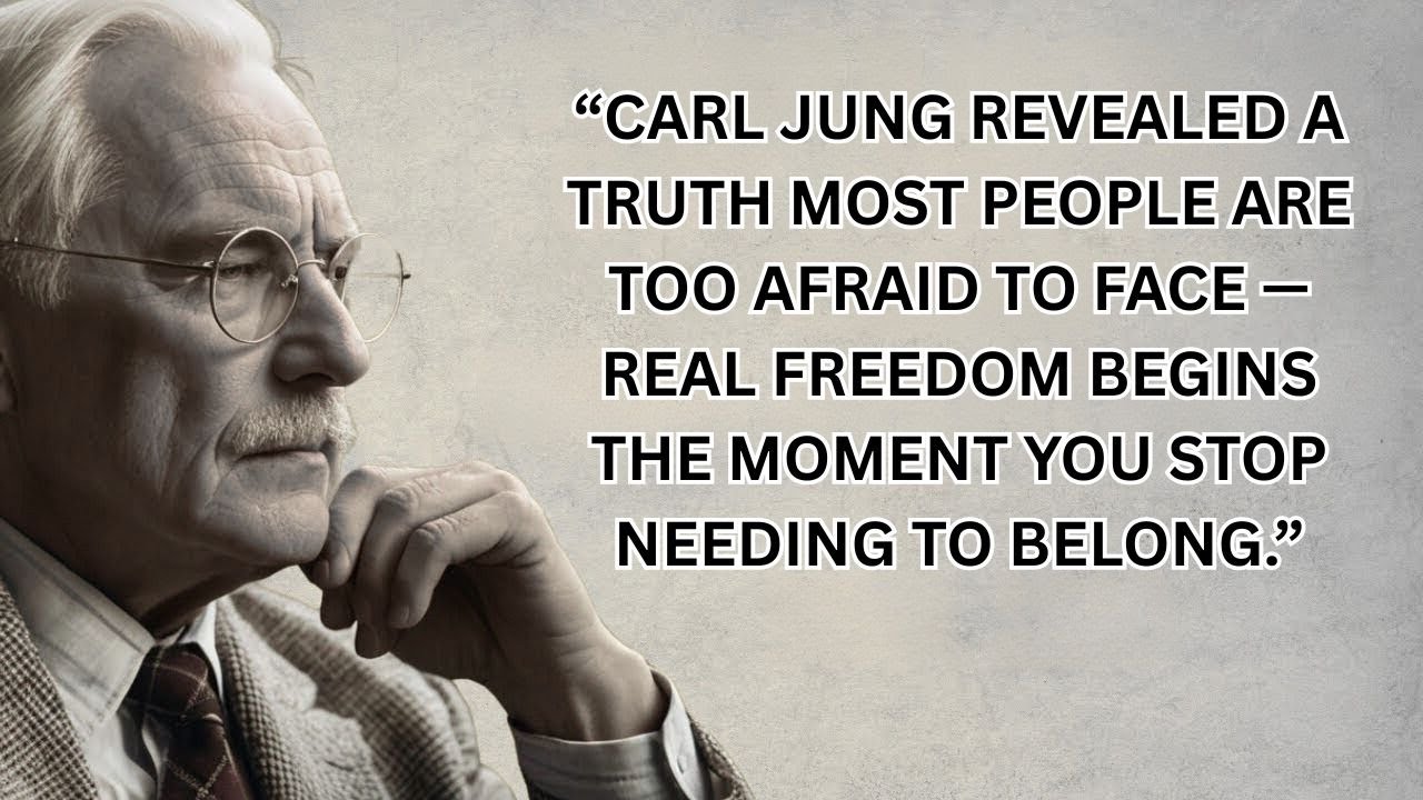 "Why Carl Jung Said Real Freedom Begins When You No Longer Need to ...