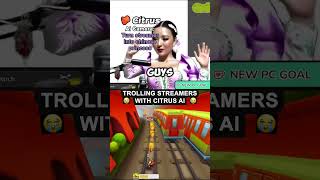 I TROLLED Twitch Live STREAMERS using funny AI camera filters!  #livefail #livestreamfail #streamfai