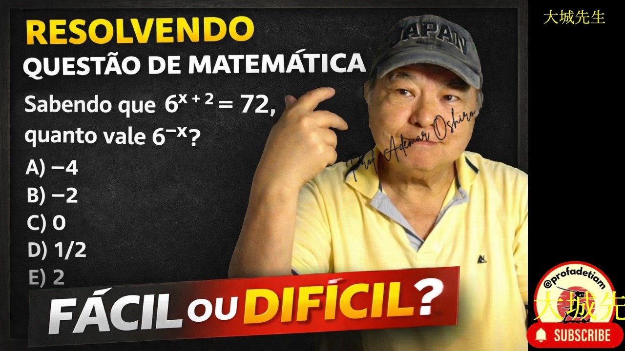 UFRGS - Uma questão simples: basta conhecer propriedades de potência!@ProfAdetiam