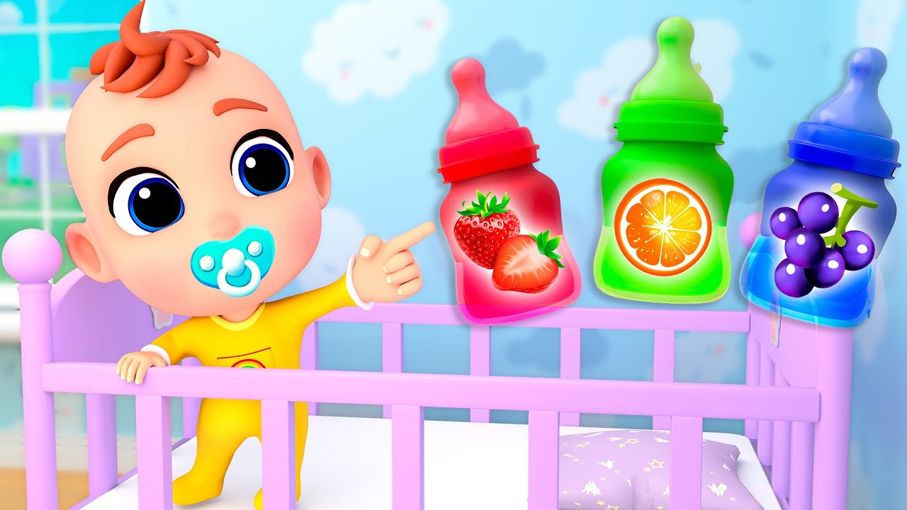 Milk Time Song 🍼 | Baby Bottle Feeding Song | Nursery Rhymes & Kids Songs | Tinytots