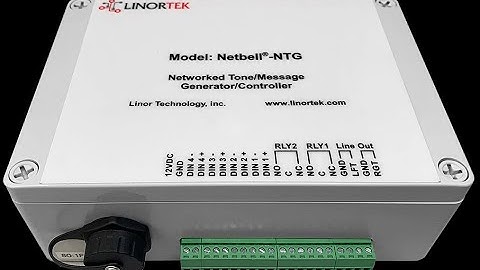 How to Create Custom Sounds for Netbell NTG PA System Controller