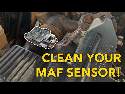 How to Clean your MAF Sensor | 120 / 150 Toyota Prado - YouTube