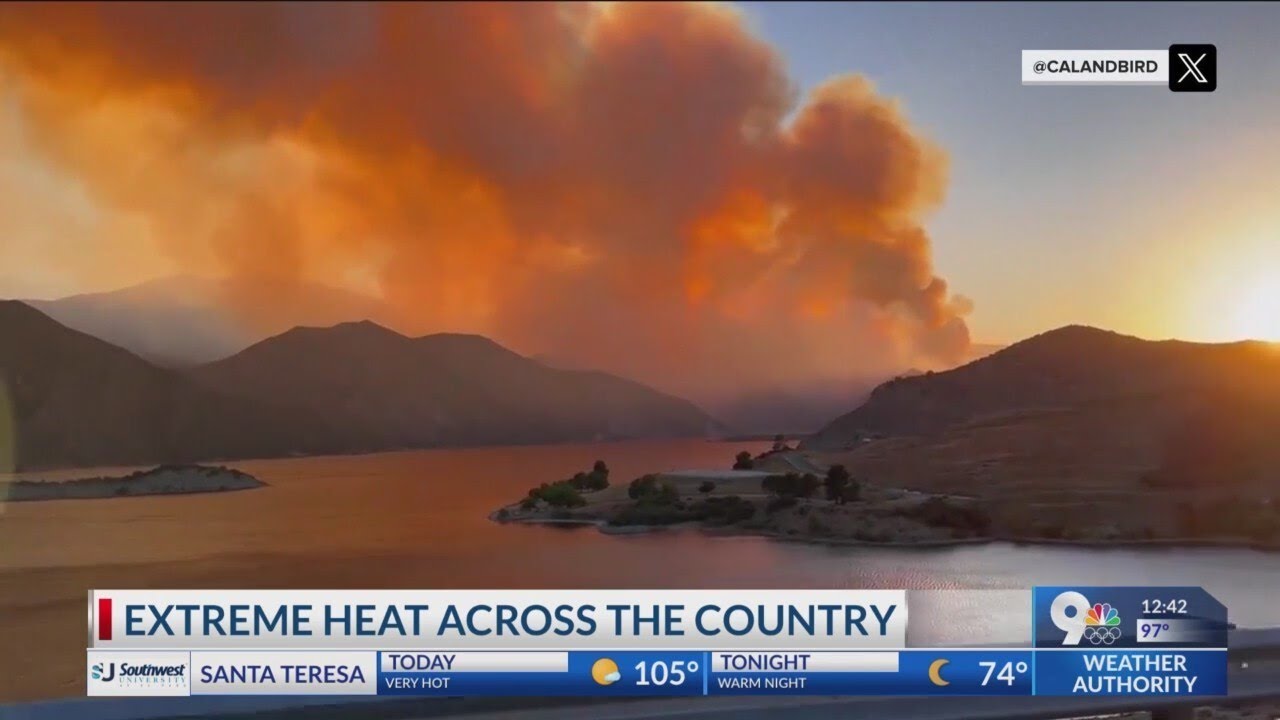 Extreme heat across the country - YouTube