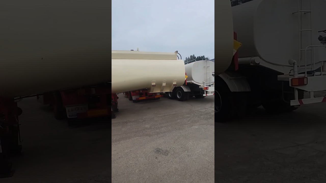 Fuel tanker semitrailer export 