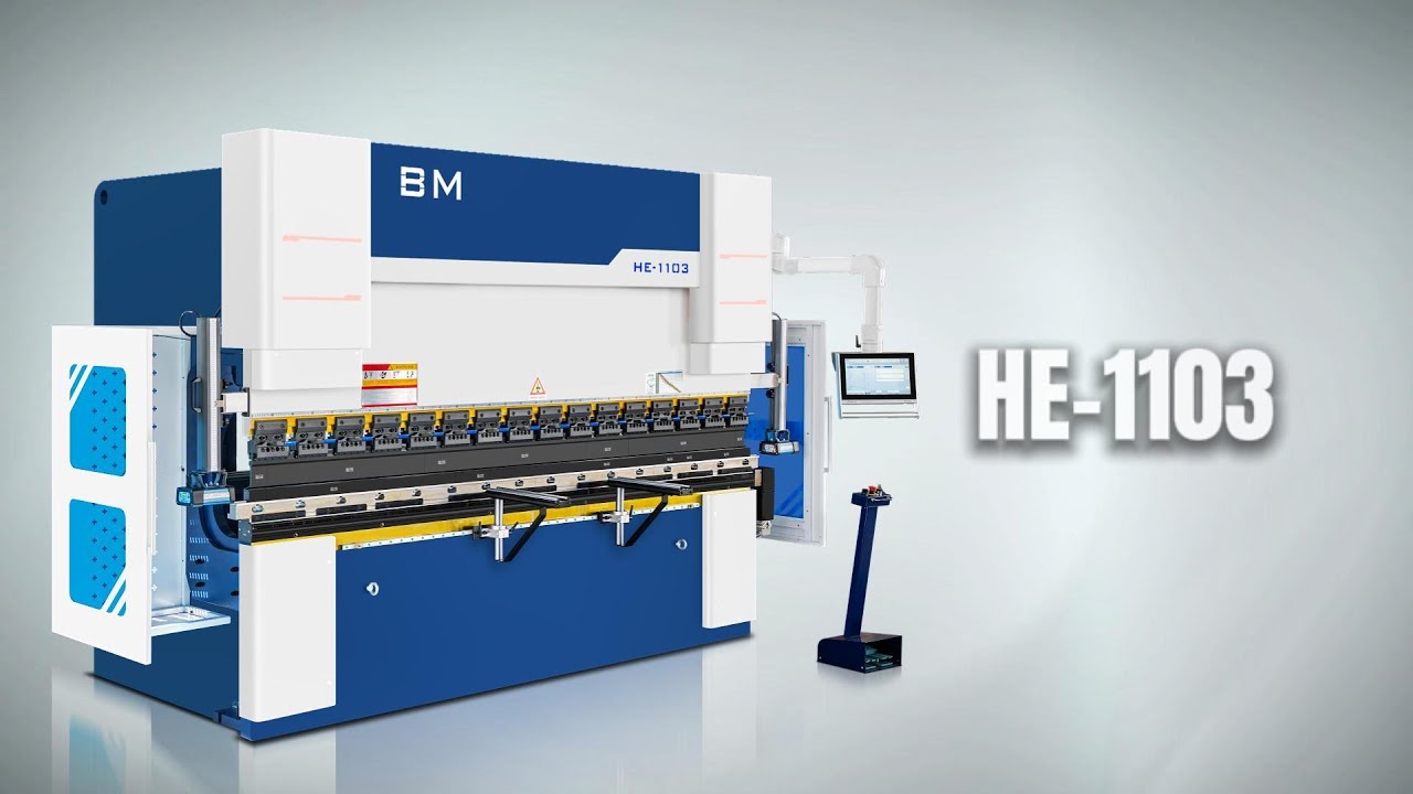 🎥 Check the new version of HE1103 with DELEM 53TX! #pressbrake #sheetmetal #manufacturing