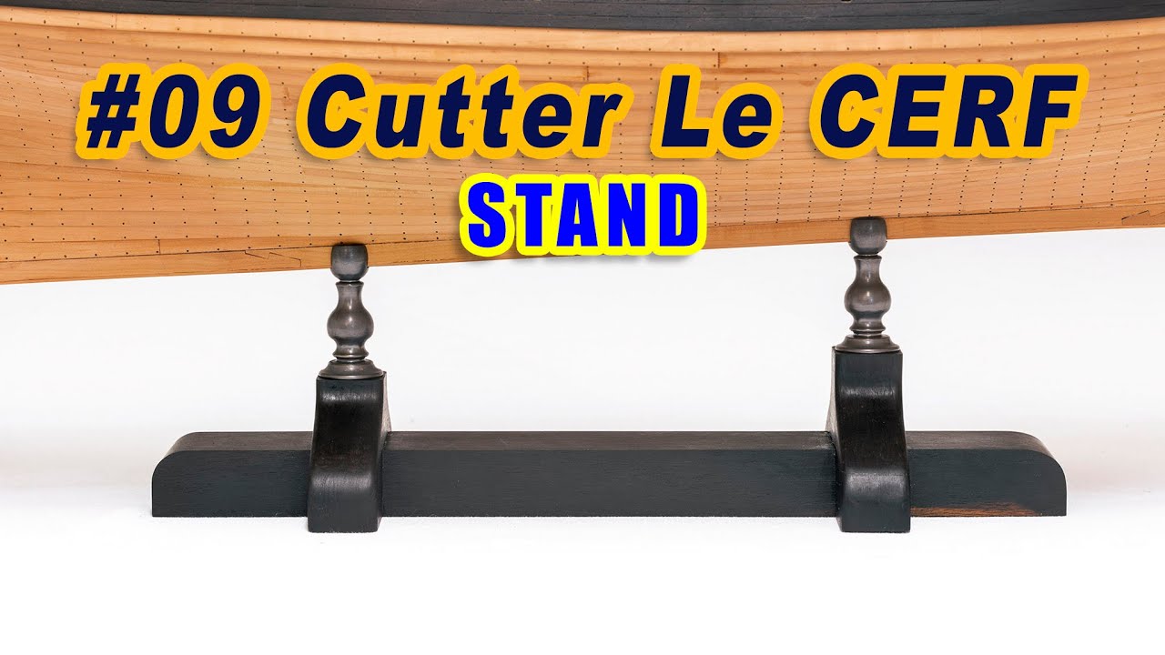#9 - Scratch-built ship model - STAND - French cutter Le CERF (1779 ...