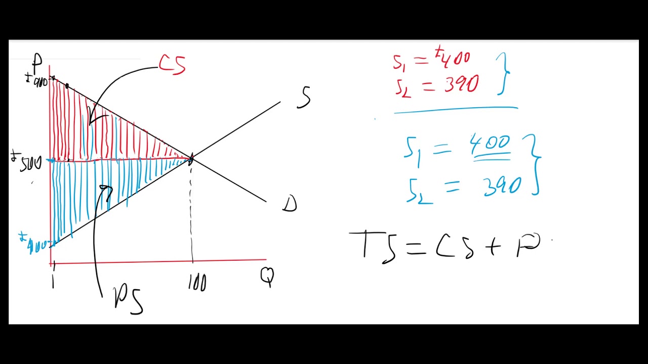 Consumer and Producer Surplus, Welfare analysis