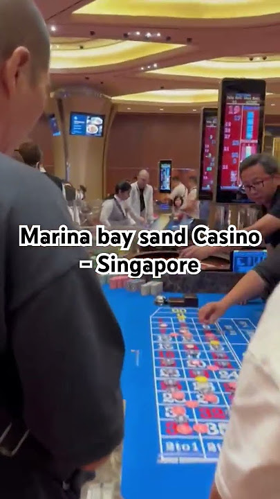 Marina bay sand Casino - Singapore