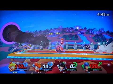 スマブラCPU戦 ピーチ(チーフ)&デイジー(辣油氏)